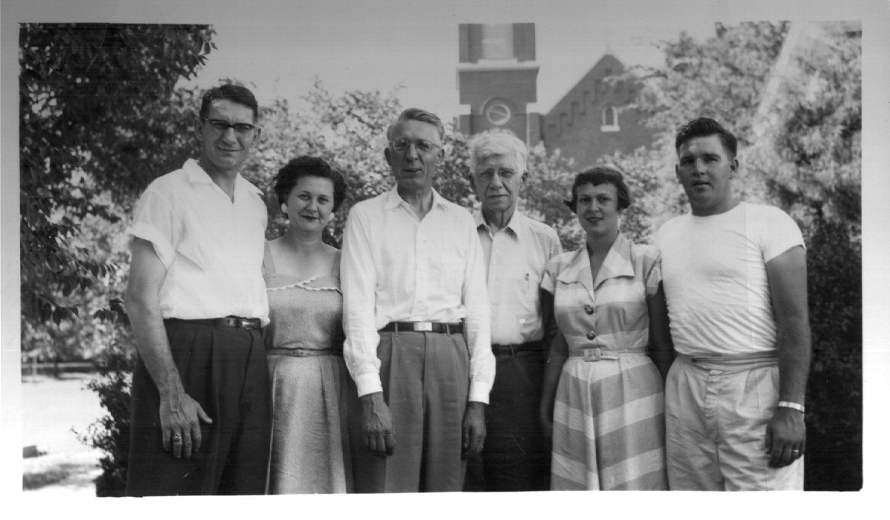 JN Pivonka family members, ca. 1950's